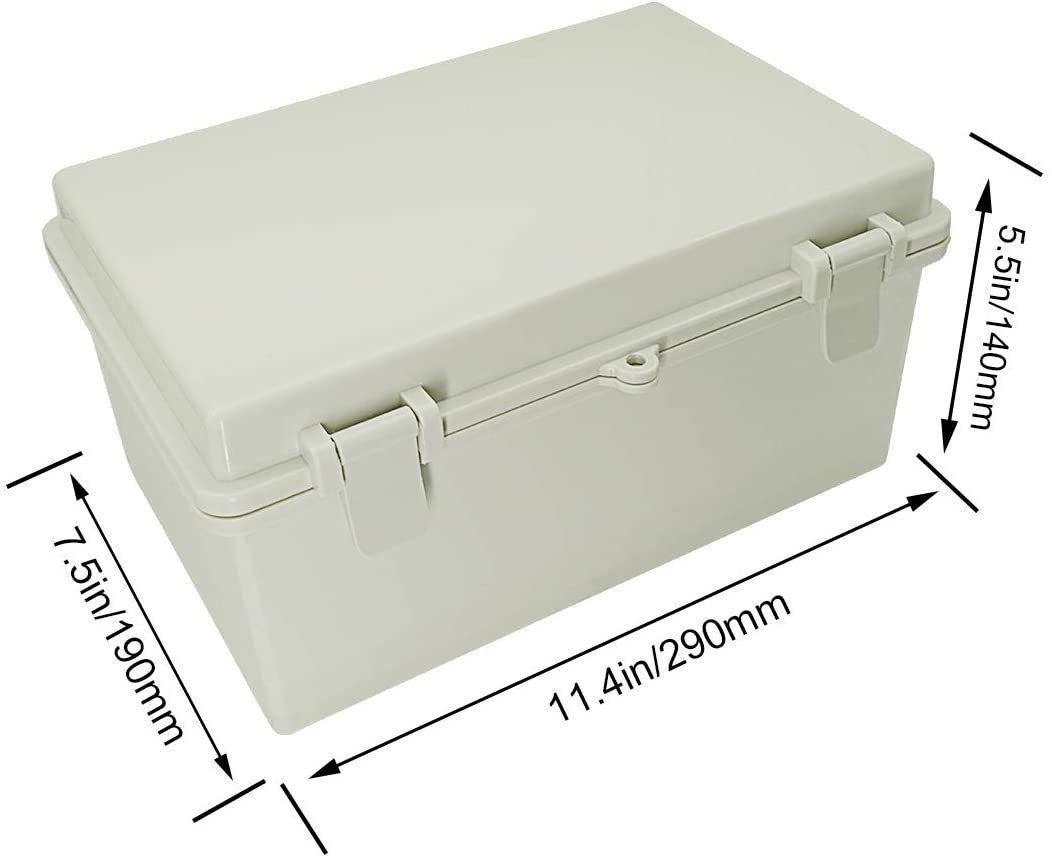 PVC electrical box waterproof outdoor installation