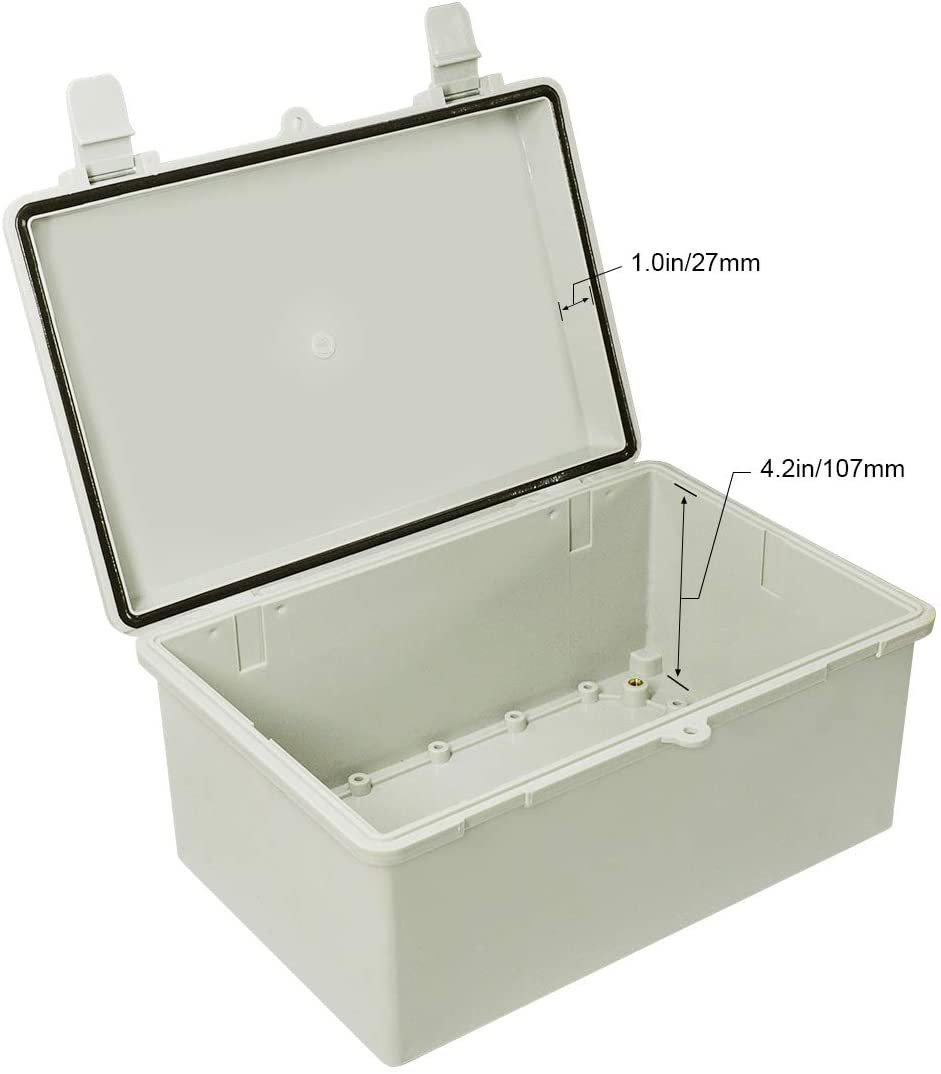 PVC electrical box hinged shell design