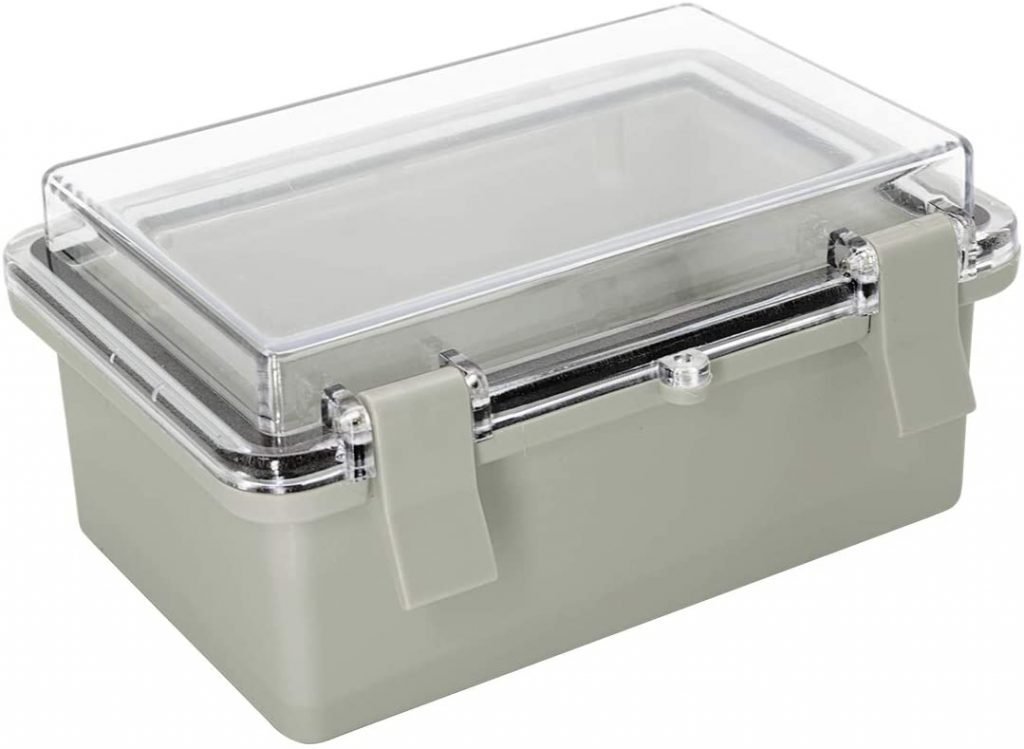 electrical enclosure hinged with dustproof cover