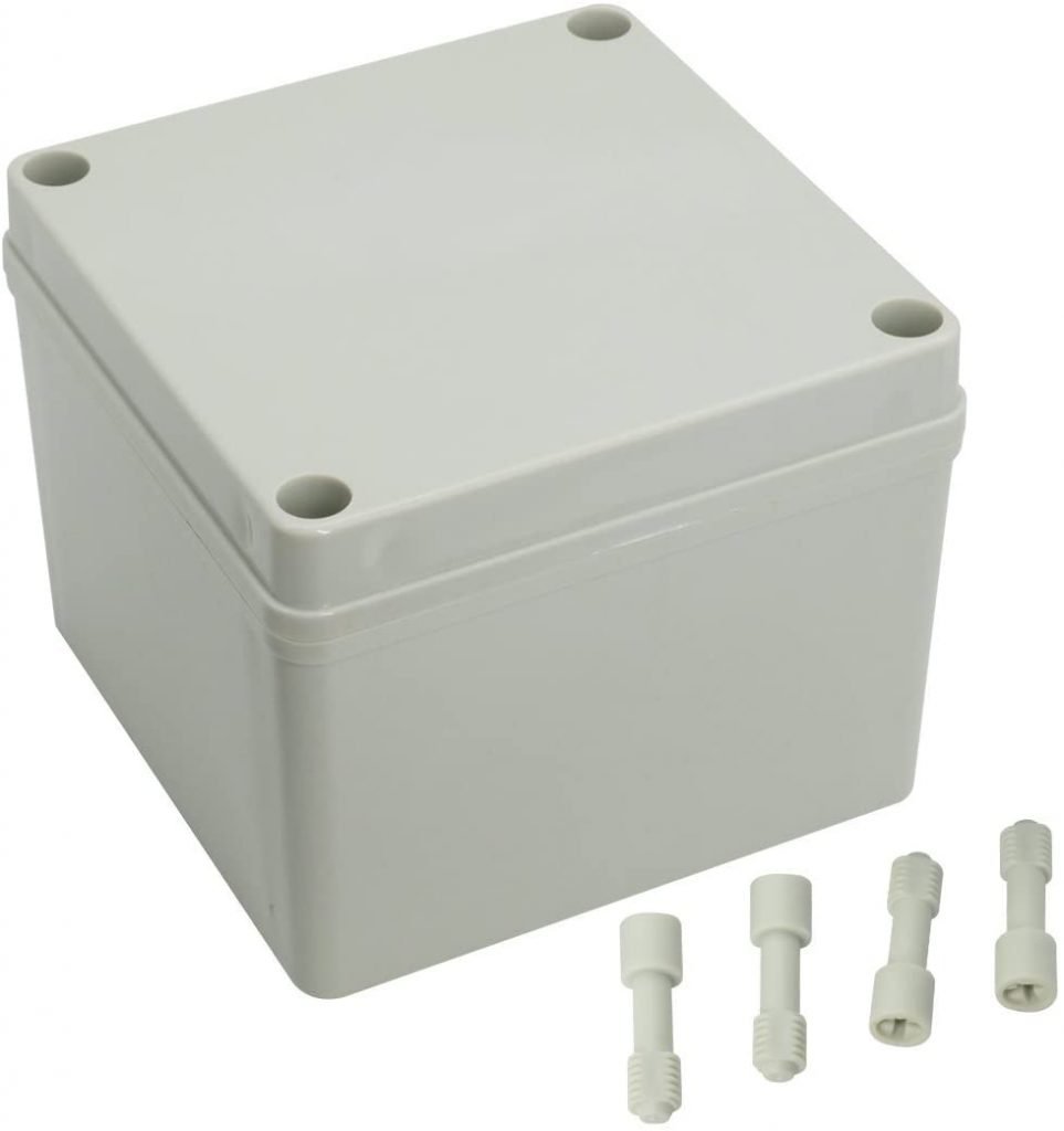 Small plastic box waterproof ABS electrical enclosure