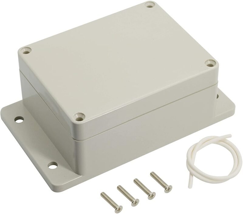 Non-transparent Fixed Ear plastic dustproof junction box rectangle