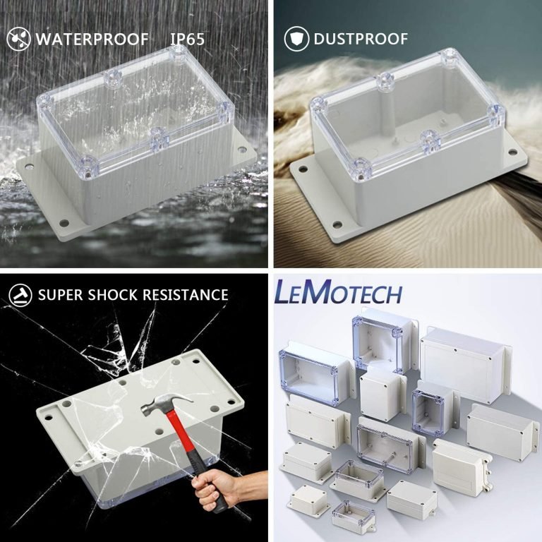 Universal Project Plastic Box - LeMotech | Waterproof Junction Box ...