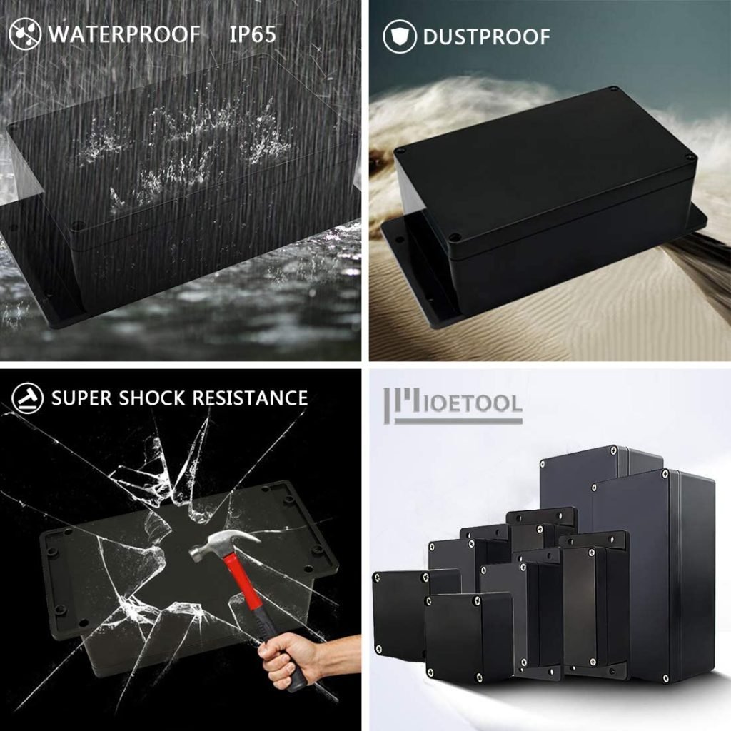 waterproof plastic electrical box