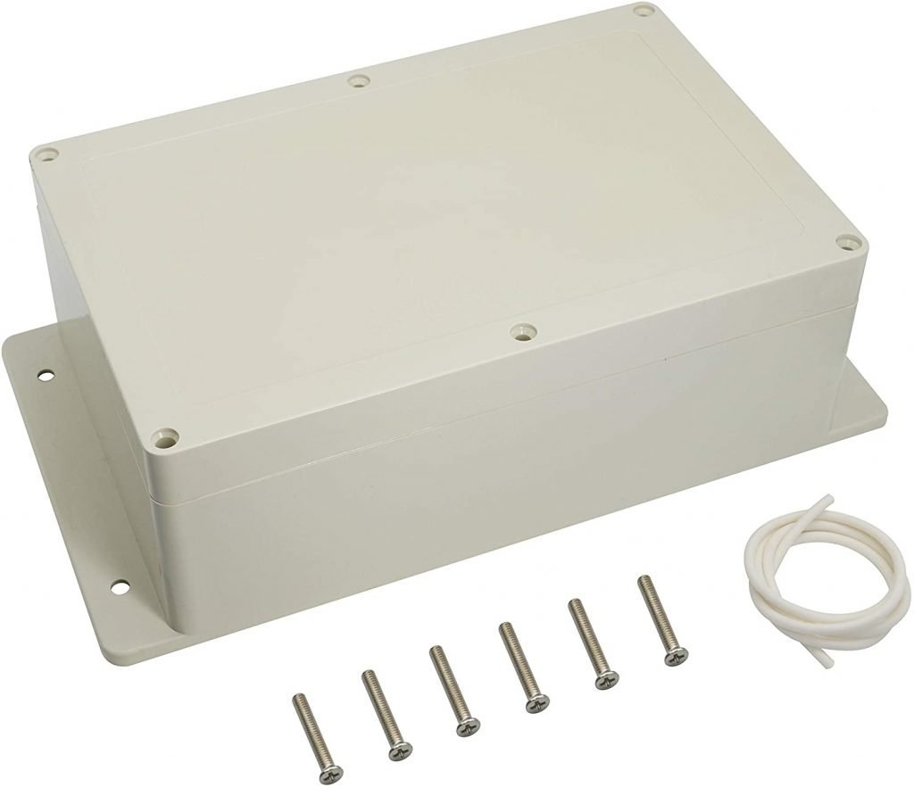 durable electrical junction box plastic with hinged cover