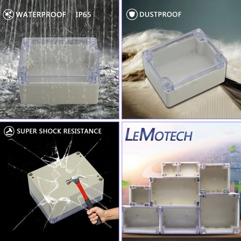 plastic enclosure for sensors