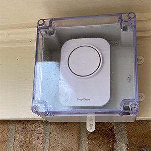 ABS junction box with clear lid