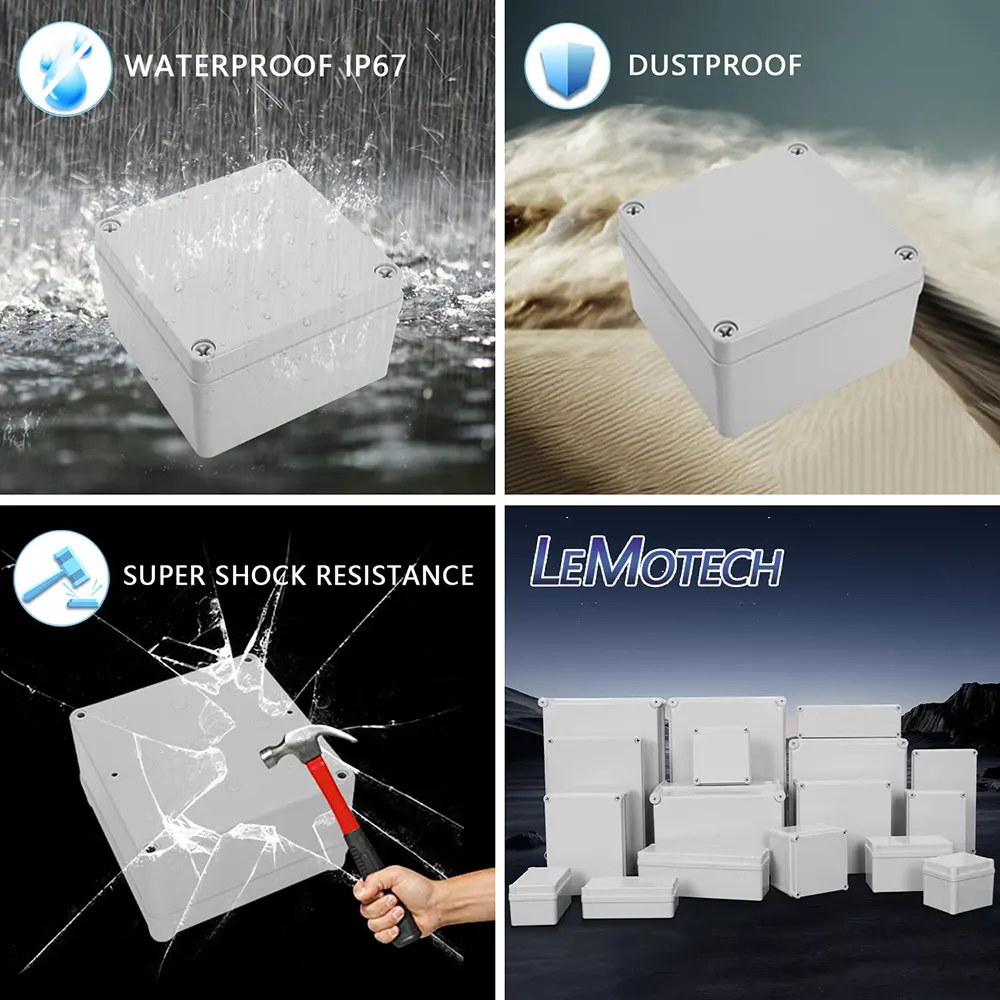 Electrical Outdoor Waterproof ABS Box
