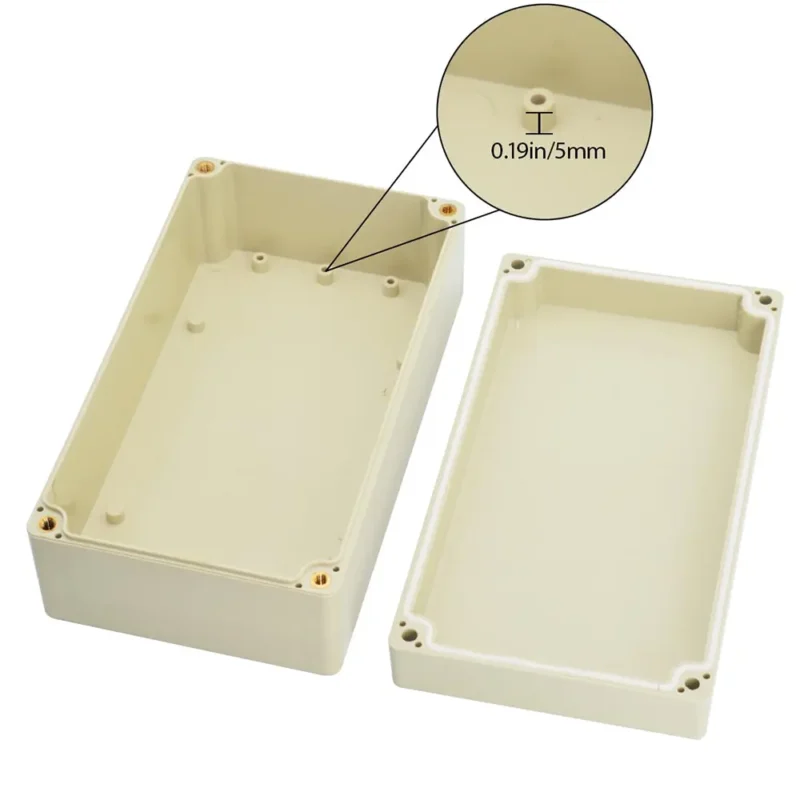 Waterproof dustproof junction box for power supply protection