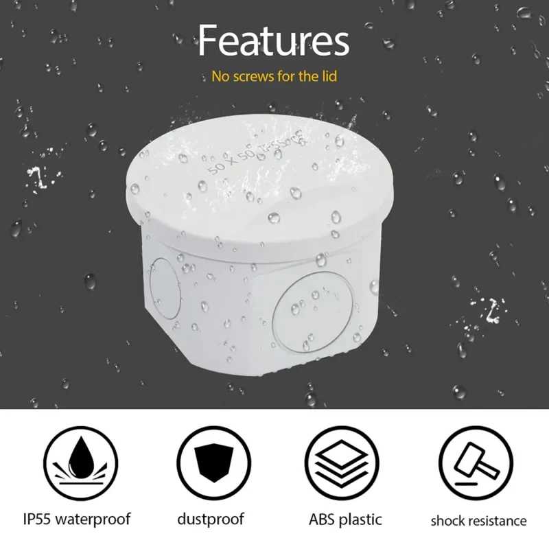 IP55 ABS Plastic Junction Box