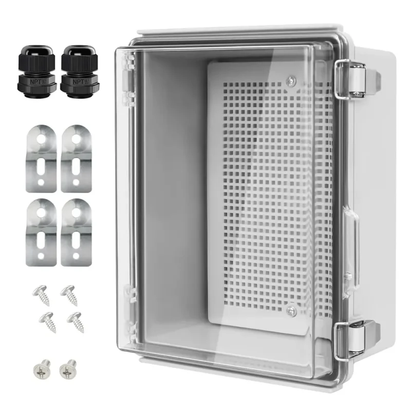 Waterproof transparent cover electrical box