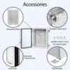 Waterproof transparent cover electrical box details