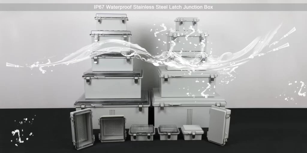 waterproof ABS plastic junction box