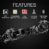 Waterproof Adjustable 24-32mm Cable Connectors