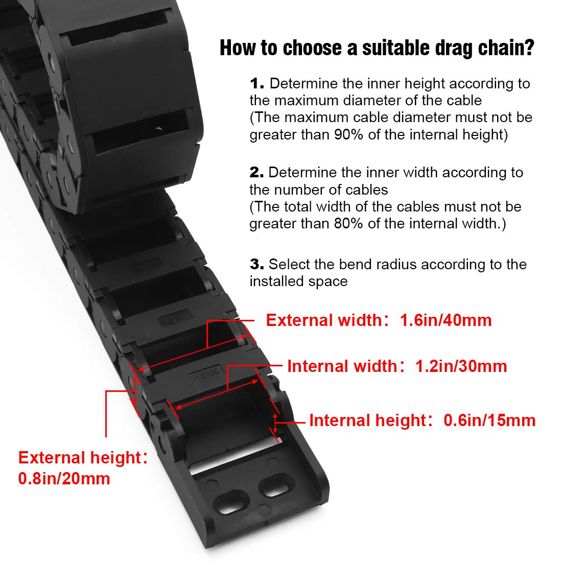 Plastic Drag Chain Cable Carrier Guide | Cable Management Tips
