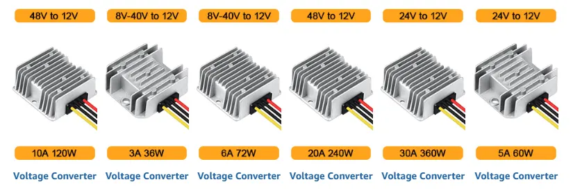 12v Waterproof Voltage Reducer