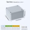d01 aluminum junction box waterproof aluminum junction box waterproof