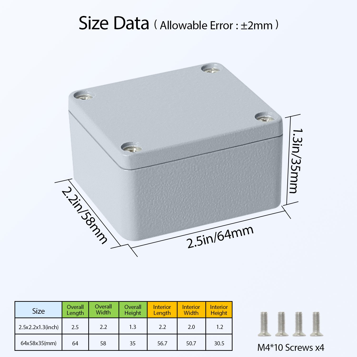 d01 aluminum junction box waterproof aluminum junction box waterproof