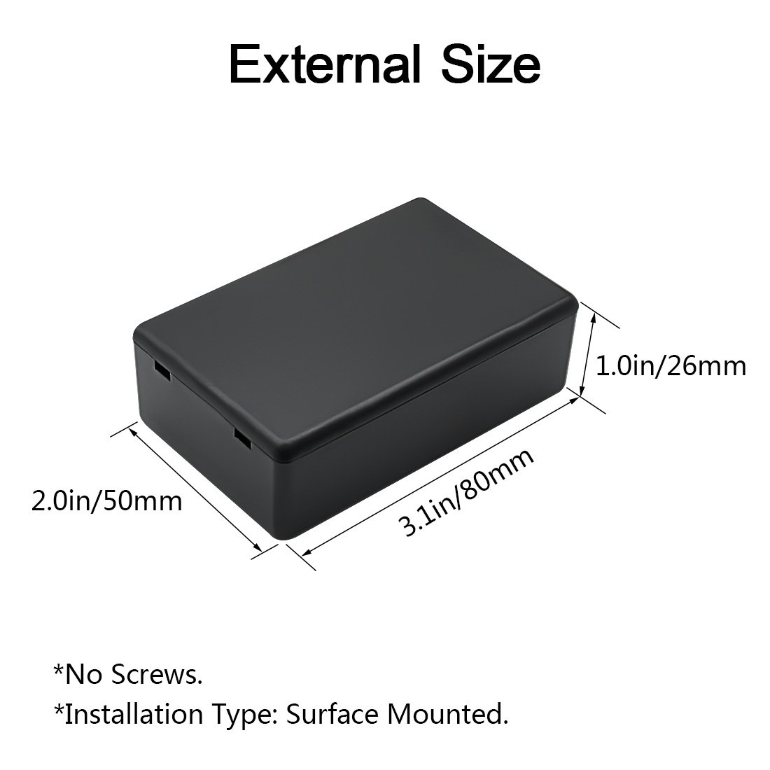 Waterproof Seal Gasket Included - LeMotech Electronics Enclosure Detail"