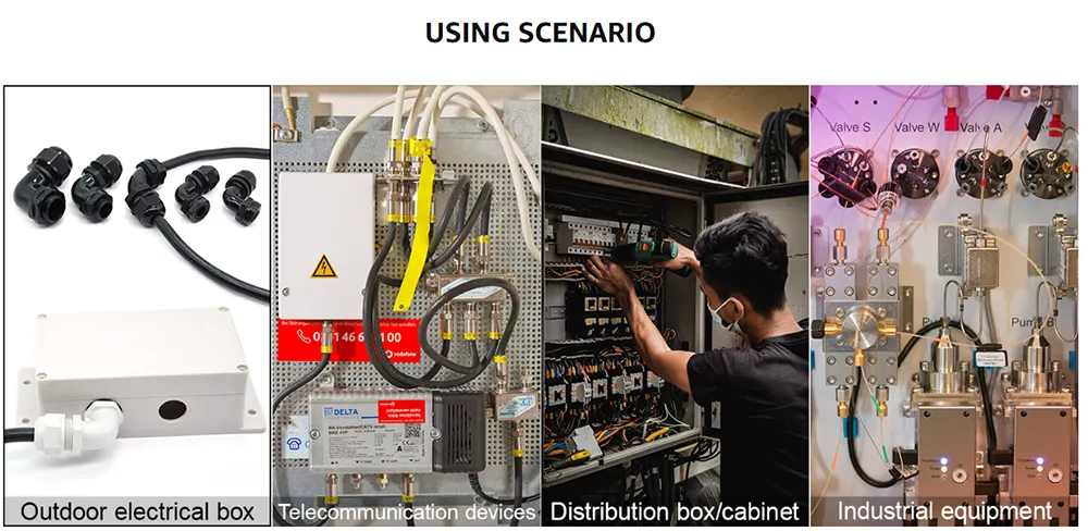 M16 Cable Gland Connectors applications