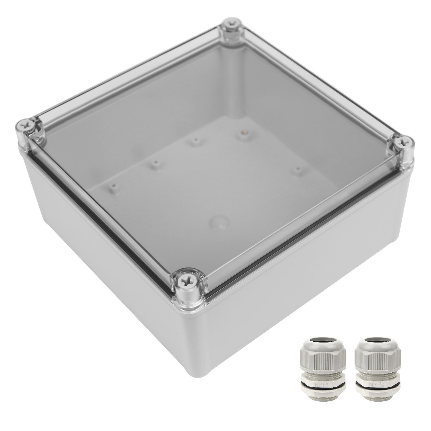 7.9x7.9x3.7in