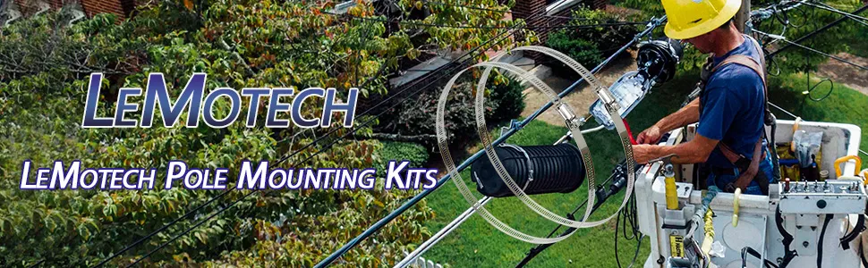 Pole Mounting Kit LeMotech